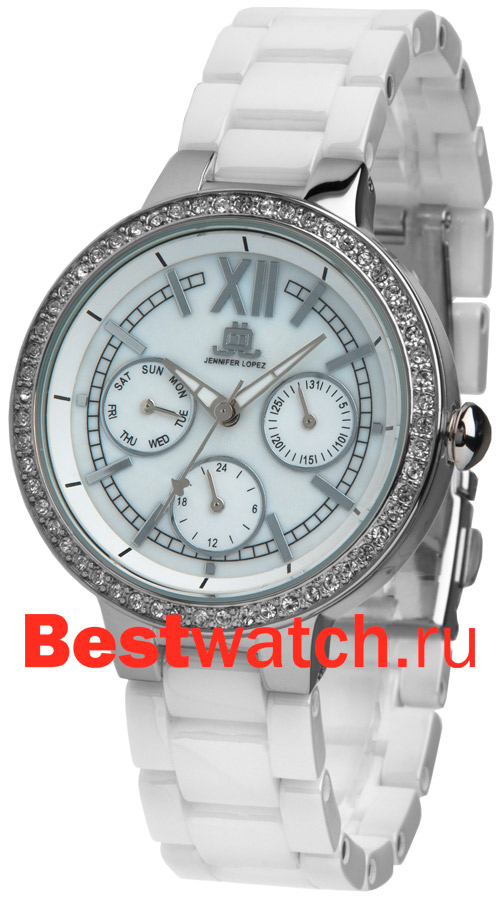 Часы Jennifer Lopez Ceramic Style 2703-WMWB